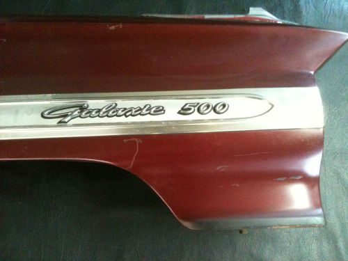 Vintage car galaxie 500 fender