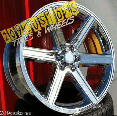 22 inch tires + wheels iroc chrome tahoe 2007 2008 2009 2010 2011 2012