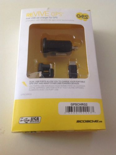 Scosche gpschrg2 usb car charger for gps