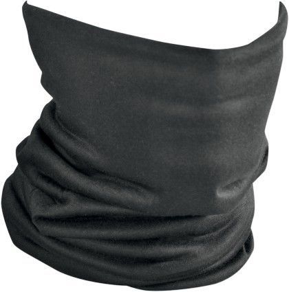 Zan headgear fleece-lined motley tube  black