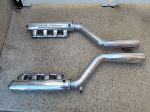 Edelbrock bbc boat headers with water jackets 396 402 427 454 502 572