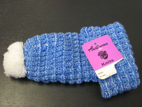 Brand new vintage arctic cat adult knit beanie blue