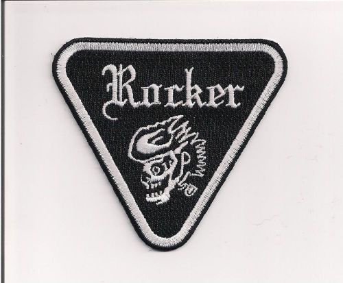 Triumph 59 Club BSA  NEW Rocker patent plate patch 4 inch Cafe Racer Ace 