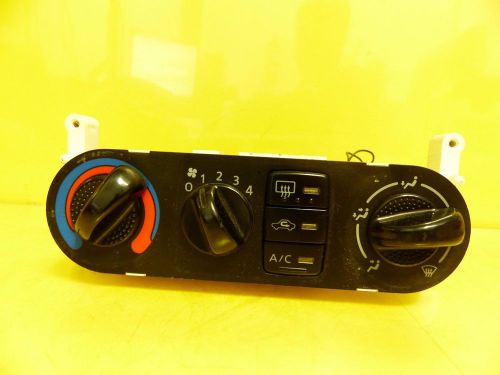 Nissan sentra 2000 2001 2002 2003 2004 2006  ac climate heater controle with ac