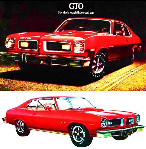 1974 pontiac gto factory brochure -pontiac gto-pontiac gto-pontiac gto