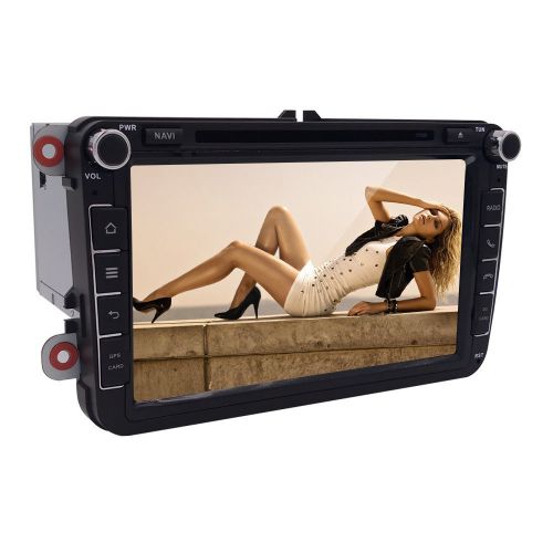 8” android 5.1 quad core gps navigation car dvd stereo radio multimedia for vw