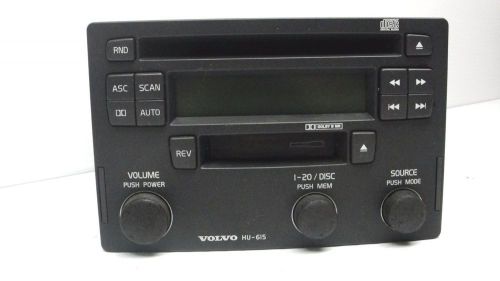 Volvo oem hu-615 cd cassette radio dash tuner s40 v40 01 02 03 04 hu615 w code