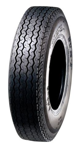 Two (2) - 4.80-8 load range b 6 ply rated sun.f trailer tires