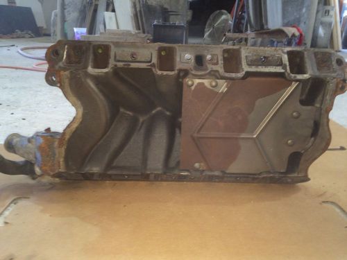 Ford 5.8 l 351w efi lower intake manifold rff2je9k461ba cast iron omc 3853769