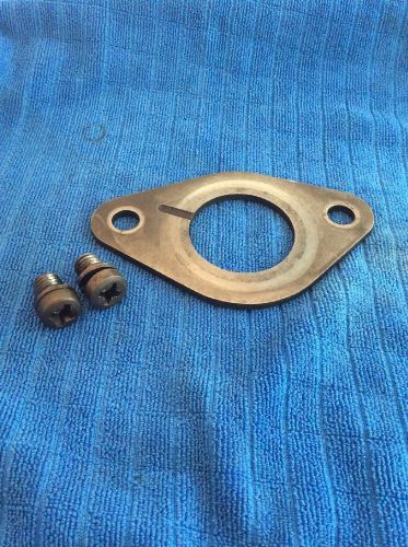 Ford fe engine camshaft thrust plate &amp; bolts, 352 360 390 410 427 428 cj mustang