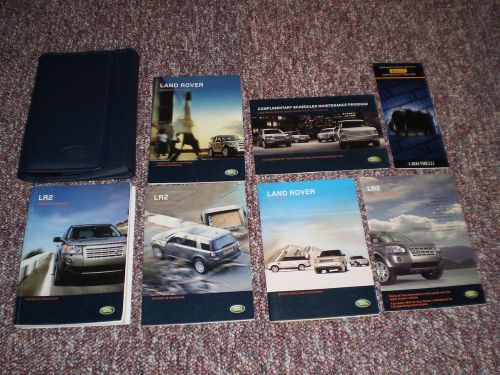 2008 land rover lr2 suv owners manual books navigation guide case all models