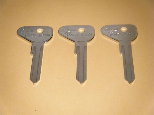 Volkswagen beetle super beetle karmann ghia squareback fastback (3) key blanks