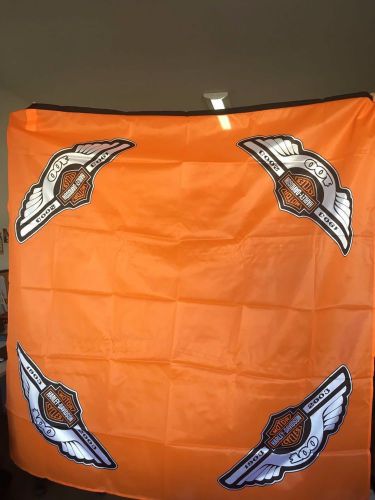 Hd exclusive orange flag banner sign 4x4 feet new limited!