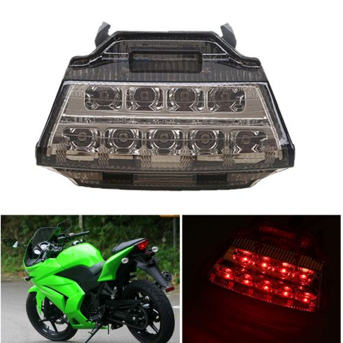 Led tail brake light lamp for kawasaki ninja zx-10r zx10r zx 10r  2011-2015