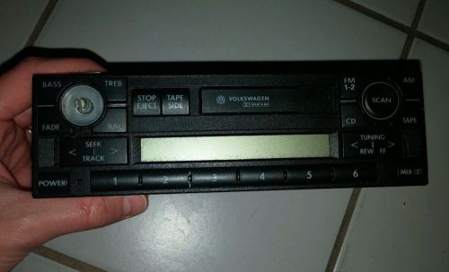 Oem vw volkswagen mk3 stereo radio cassette player