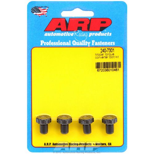 Arp 240-7301 torque converter fastener mopar torque converter bolt kit bla