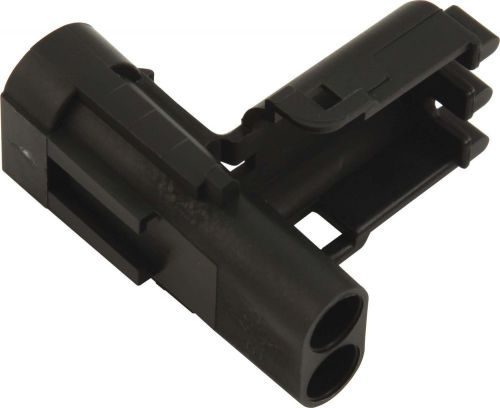 Quickcar racing products 2 pin male weather pack sealed connector p/n 50-321