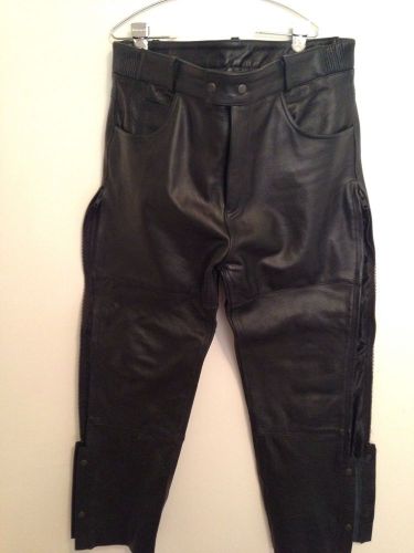 Xelement leather riding pants *40*