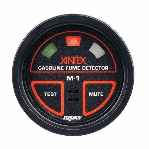 New fireboy xintex m-1-r xintex 2&#034; gasoline fume detector w/ plug-in sensor