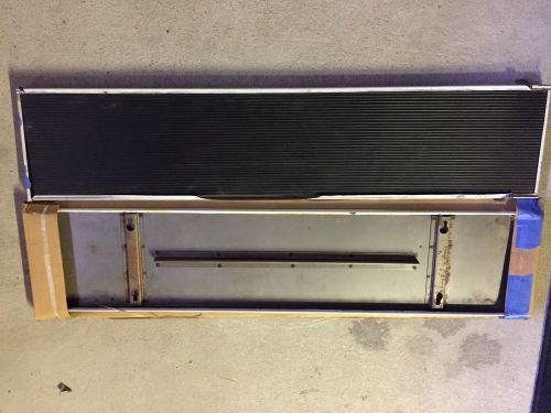 1928-1929 model a stainless steel edge trim running boards