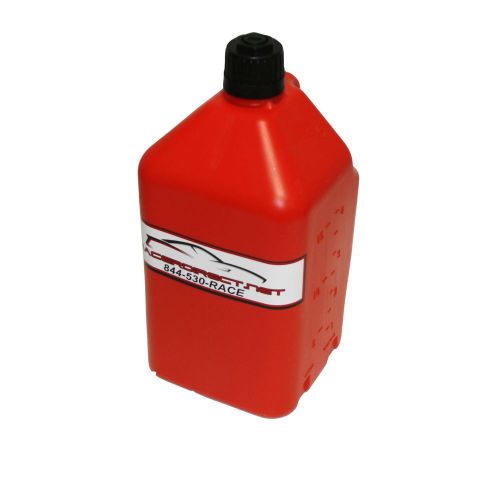 Racerdirect.net  5 gallon utility fuel dump jugs with fill hose red