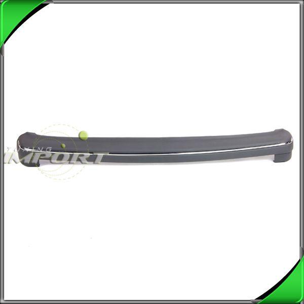 86 87 ford tempo facial textured plastic chrome molding front bumper cover new