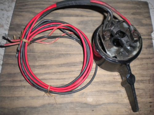 Minn kota 4.3hp  65lb thrust  24 volt  rear end bell, red&amp;black brush assembly