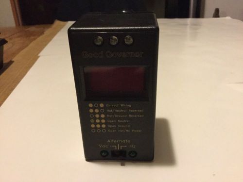 Powerwatch &#034;good governor&#034; gg101 voltage monitor &amp; checking tool