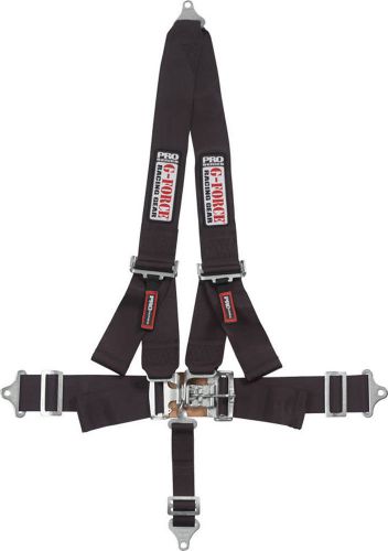 G-force black latch and link 5 point harness p/n 6020bk