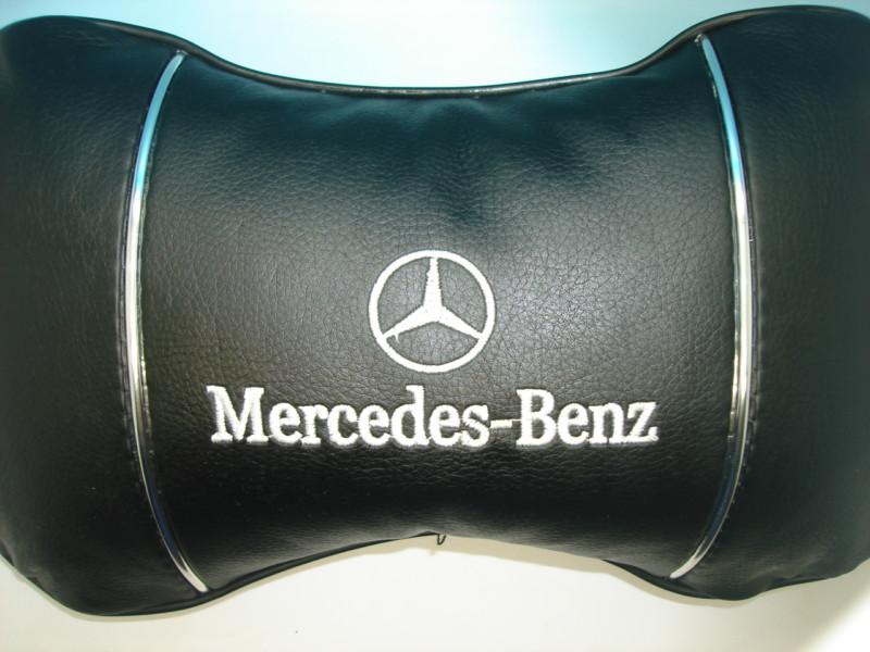 Mercedes-benz  headrest head neck rest cushion embroidered pillow -high quality 