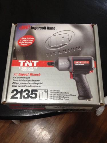 Ingersoll rand 2135ti 1/2" drive air impact wrench new in box air tool look wow