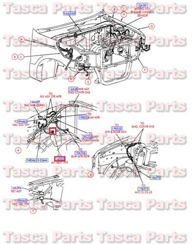 Purchase NEW OEM DUAL ALTERNATOR TO VOLTAGE REGULATOR WIRING F250 350