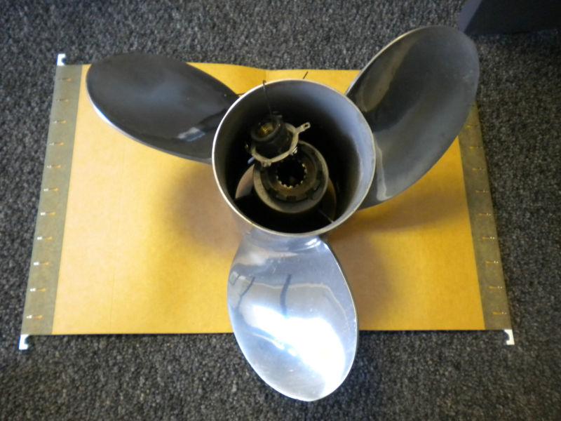 Stainless steel propeller  13 3/4 x 23 pitch