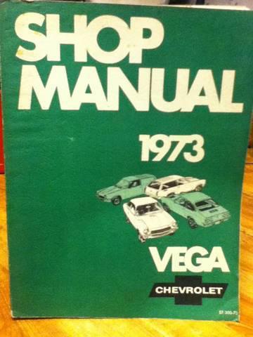 1973 chevrolet vega shop manual chevy car free shipping