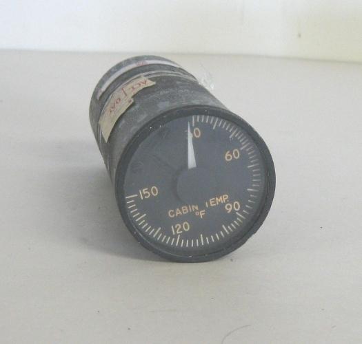 Lewis aircraft cabin temperature indicator p/n 162bl708