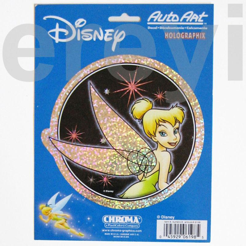 Tink starry night sparkling wings decal flirty fairy disney car auto sticker new