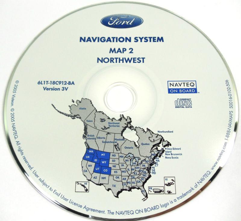 2003 2004 2005 ford expedition navigation map 2 version 3v 
