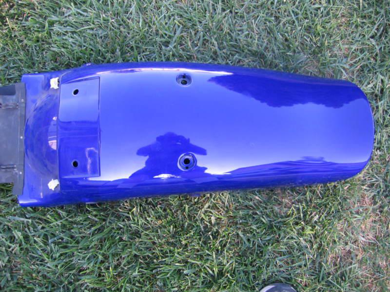 1999-2007 honda shadow 600 vt600 vlx600 oem rear fender purple rear tail plastic