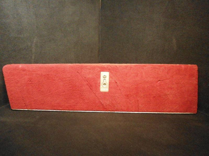 46" x 12" x 1.25" cajun  red carpet boat deck/floor hatch lid/door 