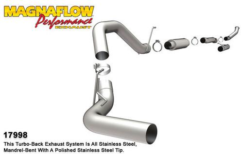Magnaflow 17998 dodge diesel cummins, 4in. system pro series diesel exhaust