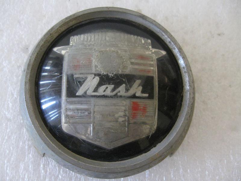 Vintage antique original" nash " automobile  grill  emblem