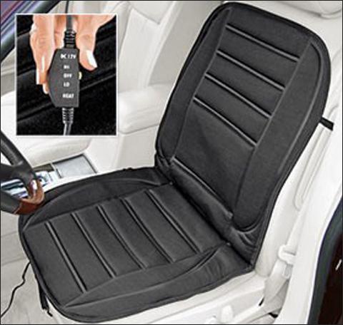 Car heated seat cushion hot cover auto 12v heat heating warmer pad-winter black