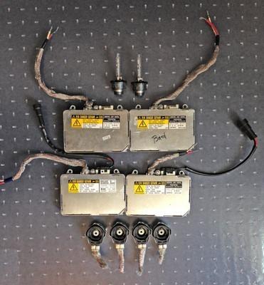 4 x denso hid ballasts with bulbs