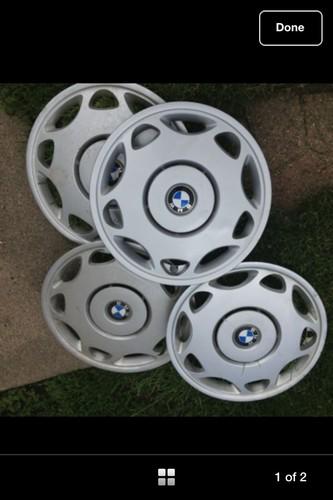 Wheel covers  15" bmw  will fit any 15" hub cap set