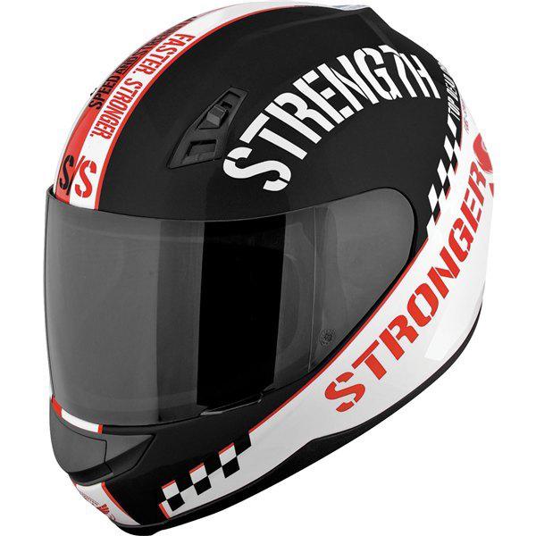 White s speed and strength ss1500 seven sins full face helmet