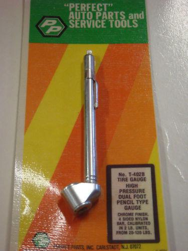 Chrome dual head truck tire gauge by perfect parts
