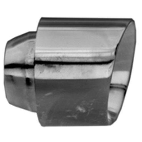 Cherry bomb iad404ns stainless exhaust tip clamp on angle cut double wall