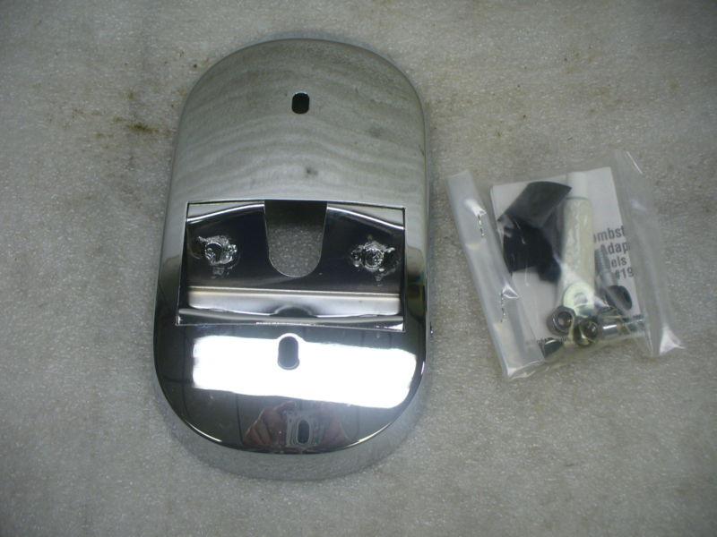 Harley rick doss 73-up dresser/softail tombstone tail lamp base.