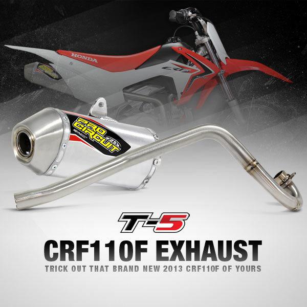 Crf110f pro circuit t-5 exhaust system crf 110 2013-2014