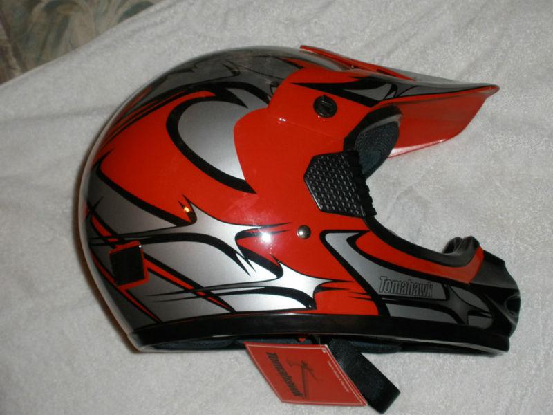 Motorcross atv helmet tomahawk